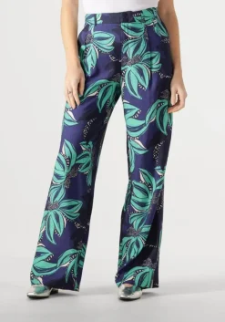 POM AMSTERDAM e wijde broek pants - delicacy green>DAMES Co-Ord Sets|Broeken