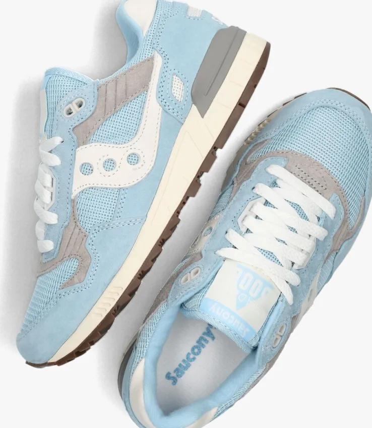 blauwe saucony lage sneakers shadow 5000 w