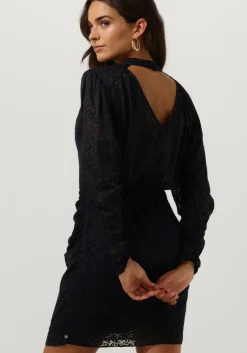 SCOTCH & SODA e mini jurk mock neck mini dress with open back detail><noscript><img width=