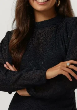 SCOTCH & SODA e mini jurk mock neck mini dress with open back detail><noscript><img width=