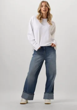 blauwe soeurs de provence wide jeans jule pant
