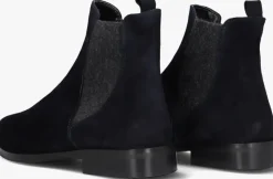 blauwe stefano lauran enkellaarsjes s3289