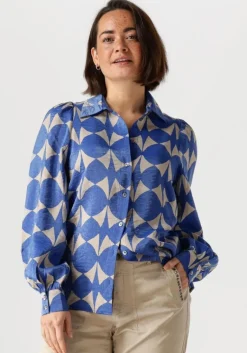 SUMMUM e blouses blouse two tone print>DAMES Blouses