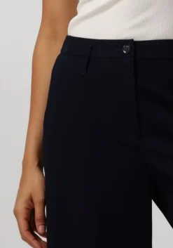 blauwe summum pantalon trousers viscose blend stretch