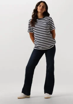 blauwe summum t-shirt short sleeve top classic cotton tee