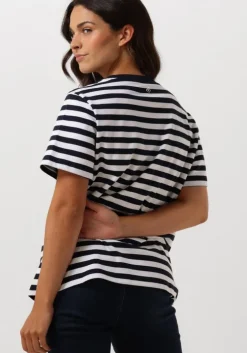 blauwe summum t-shirt short sleeve top classic cotton tee