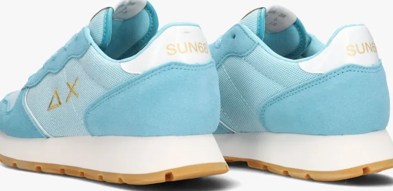 SUN68 e lage sneakers ally glitter>DAMES Sneakers