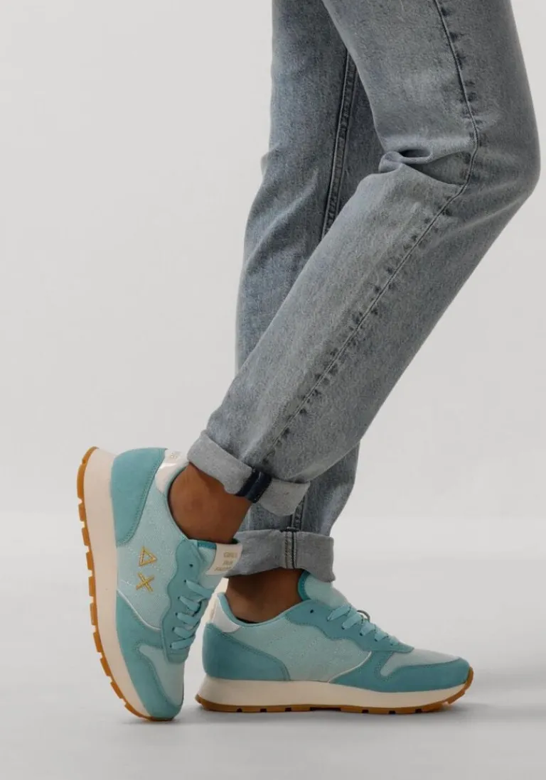 SUN68 e lage sneakers ally glitter>DAMES Sneakers