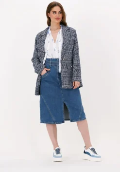 blauwe suncoo midirok fresh