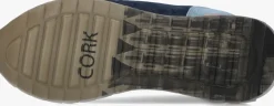 blauwe the hoff brand lage sneakers cork
