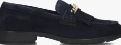 TOMMY HILFIGER e loafers th chain fringe suede loafer>DAMES Loafers