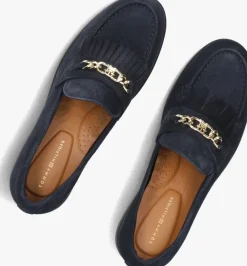 TOMMY HILFIGER e loafers th chain fringe suede loafer><noscript><img width=