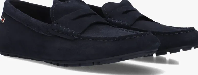 TOMMY HILFIGER e loafers flag soft suede drive>DAMES Loafers