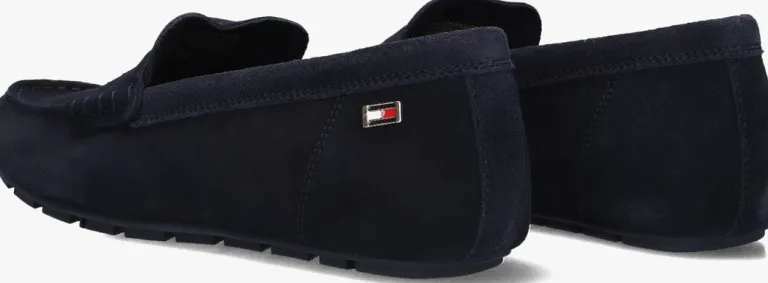 TOMMY HILFIGER e loafers flag soft suede drive>DAMES Loafers