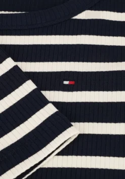 TOMMY HILFIGER e top slim 5x2 rib o-nk ls><noscript><img width=
