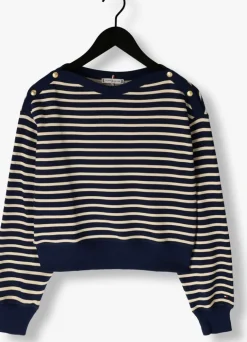 TOMMY HILFIGER e trui gold btn boat-nk swtshirt><noscript><img width=