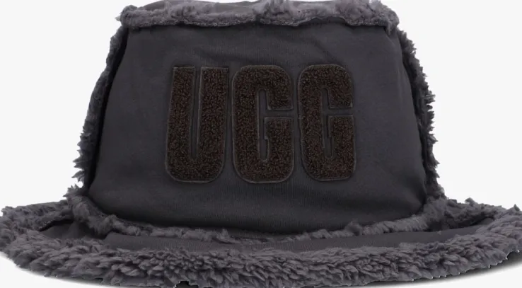 blauwe ugg hoed bonded fleece bucket hat