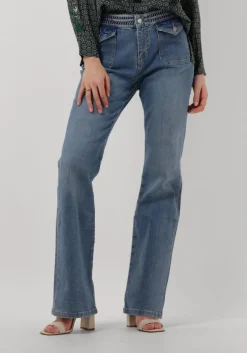 blauwe vanessa bruno flared jeans nano