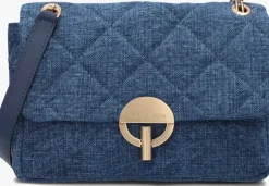 blauwe vanessa bruno schoudertas grand moon