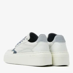 blauwe via vai lage sneakers isa josie