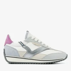 blauwe via vai lage sneakers mikki ruby