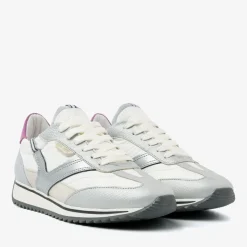 blauwe via vai lage sneakers mikki ruby