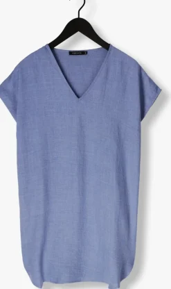 blauwe ydence mini jurk dress danie