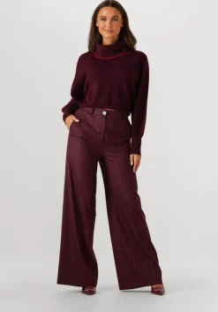 bordeaux caroline biss wijde broek 4529
