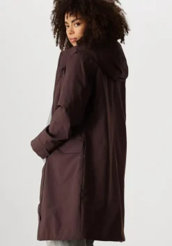 bordeaux elvine gewatteerde jas signy