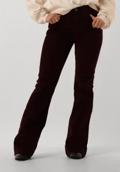 bordeaux lee flared jeans breese