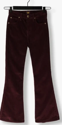 bordeaux lee flared jeans breese