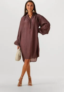 bordeaux mes demoiselles maxi jurk felicia