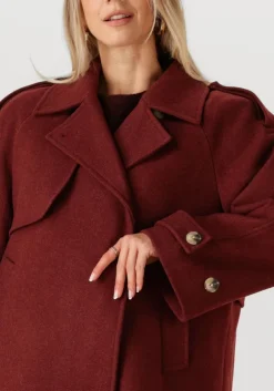 bordeaux modström mantel esmundmd jacket