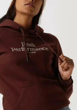PEAK PERFORMANCE trui w original hood><noscript><img width=