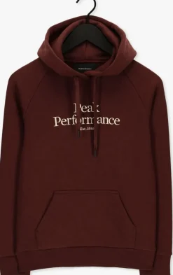 PEAK PERFORMANCE trui w original hood><noscript><img width=