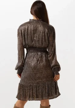 EST'SEVEN bronzen est'seven midi jurk st trpz dress><noscript><img width=