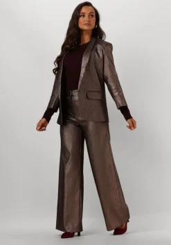 EST'SEVEN bronzen est'seven pantalon ferreira josiah trouser>DAMES Co-Ord Sets|Broeken