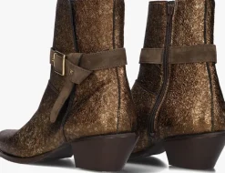 FLORIS VAN BOMMEL bronzen enkellaarsjes enzi 07.07><noscript><img width=