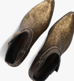 FLORIS VAN BOMMEL bronzen enkellaarsjes enzi 07.07><noscript><img width=