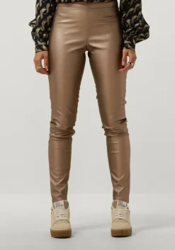 KNIT-TED bronzen legging amber pant>DAMES Broeken