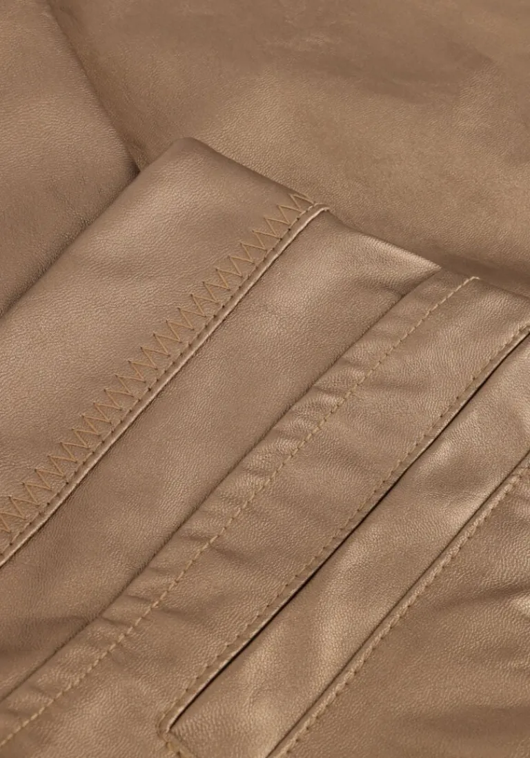 KNIT-TED bronzen legging amber pant>DAMES Broeken