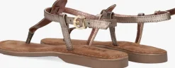 LAZAMANI bronzen platte sandalen 75.422><noscript><img width=