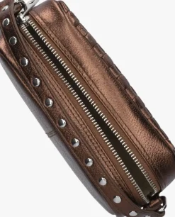 NÚNOO bronzen núnoo schoudertas lyra metallic><noscript><img width=
