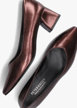 PETER KAISER bronzen pumps 48401 met><noscript><img width=