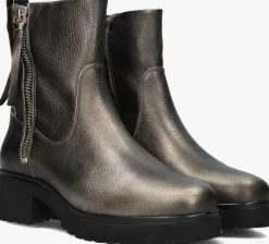 PIEDI NUDI bronzen enkellaarsjes sora 17.02>DAMES Enkellaarsjes