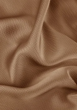 bronzen simple midi jurk wv-rc-poly-23-1