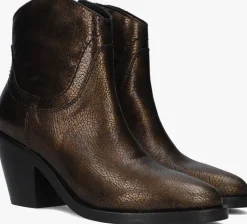 VIA VAI bronzen enkellaarsjes mara denver>DAMES Enkellaarsjes