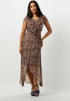AAIKO e midi jurk esmee oriental vis 520>DAMES Jurken