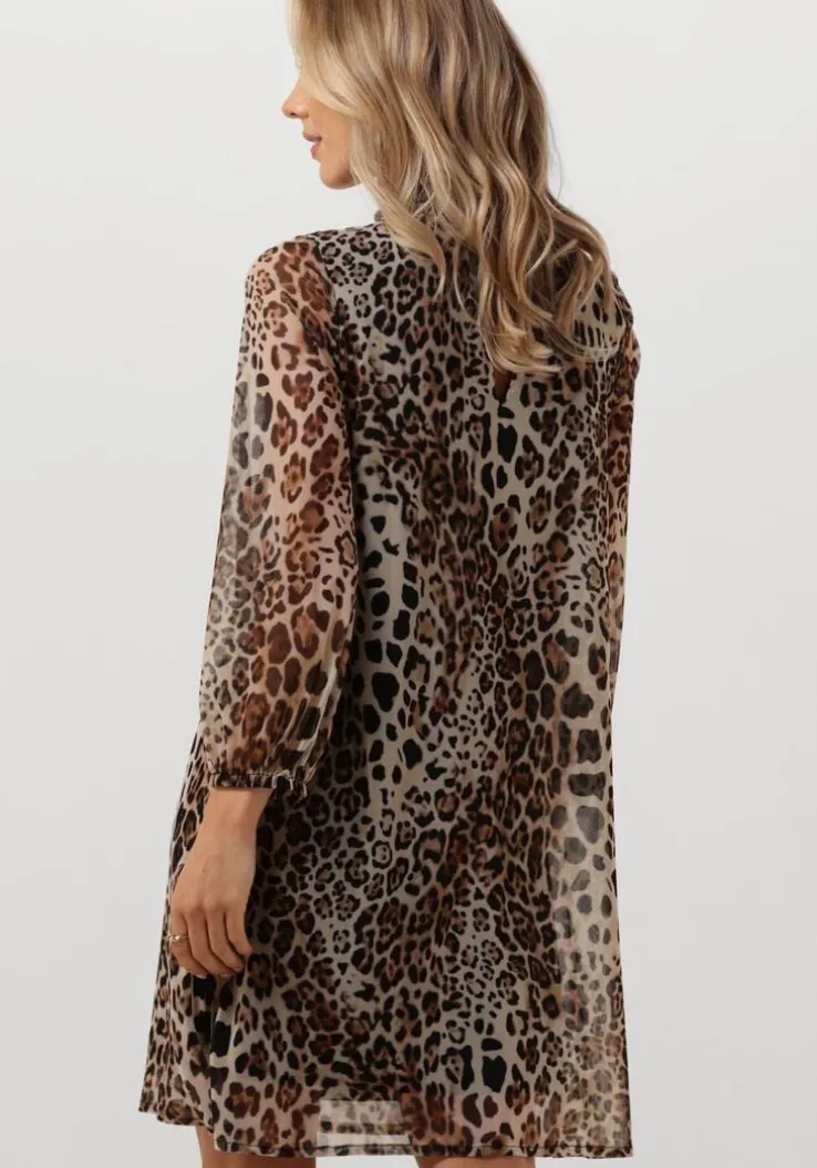 bruine ana alcazar mini jurk dress turtle nrck