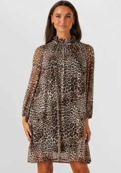 bruine ana alcazar mini jurk dress turtleneck